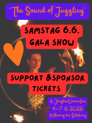 Unterstützerkarte - Gala Show